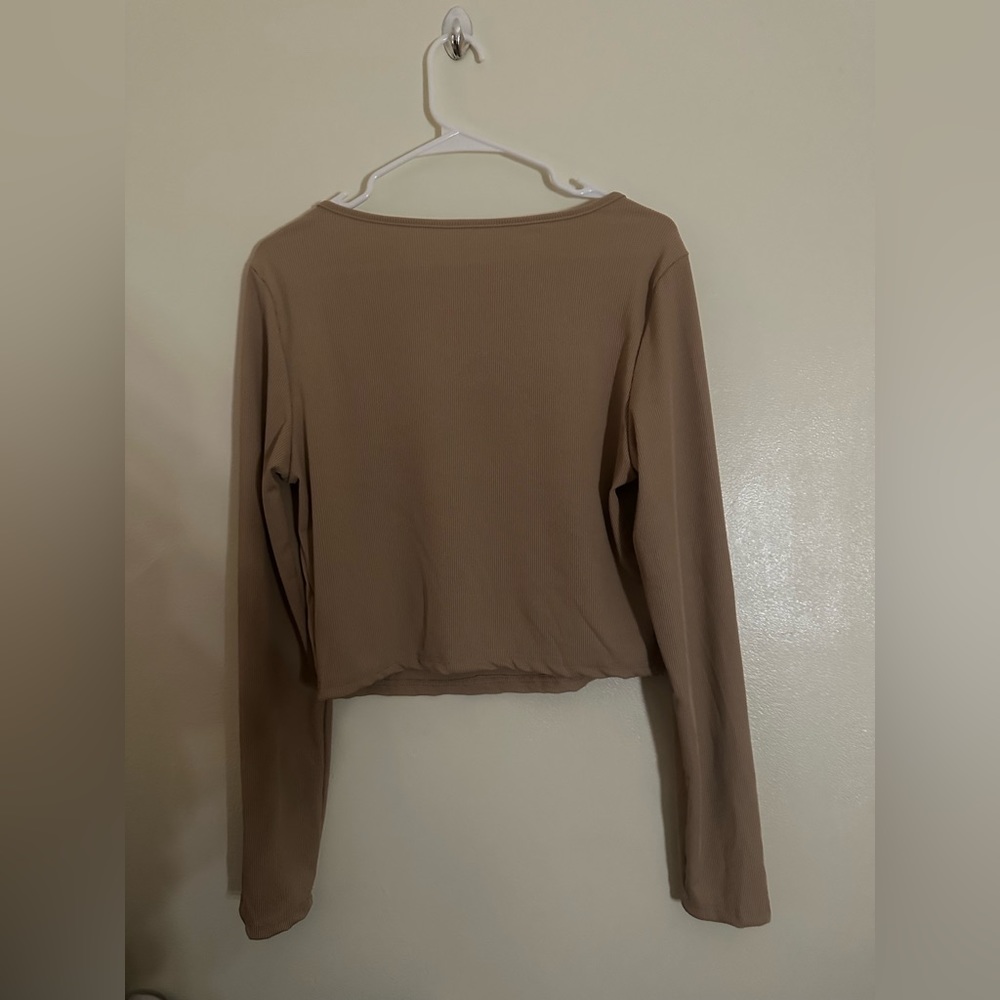 SHEIN long sleeve crop top - Picture 3 of 3